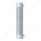 48" Tall 180 Degree Stainless Exhaust Muffler Shield For 6" Diameter Exhaust - Vertical Slot