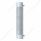 48" Tall 180 Degree Stainless Exhaust Muffler Shield For 7" Diameter Exhaust - Vertical Slot