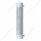 48" Tall 180 Degree Stainless Exhaust Muffler Shield For 8" Diameter Exhaust - Vertical Slot