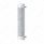 48" Tall 270 Degree Stainless Exhaust Muffler Shield For 10" Diameter Exhaust - Round Slot