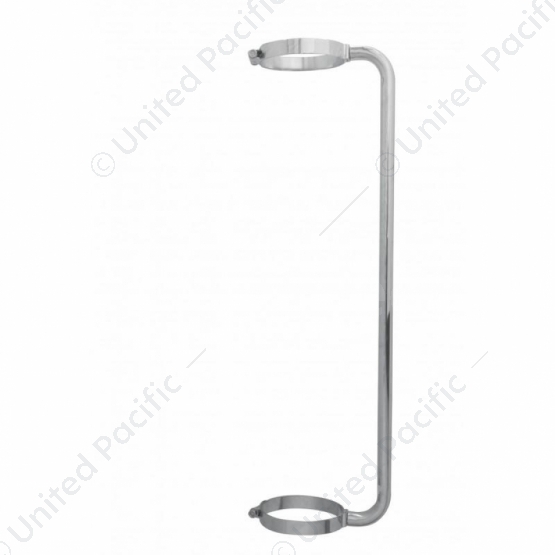 34" Chrome Exhaust Grab Handle - 5" Clamp