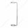 45" Chrome Exhaust Grab Handle - 7" Clamp
