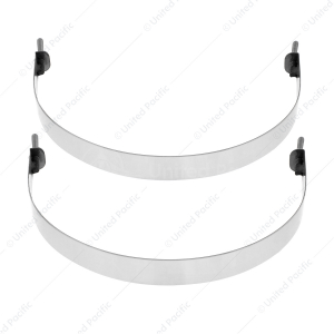 304 Stainless Steel Air Tank Straps For 8-1/4" Round Air Tank (Card of 2)