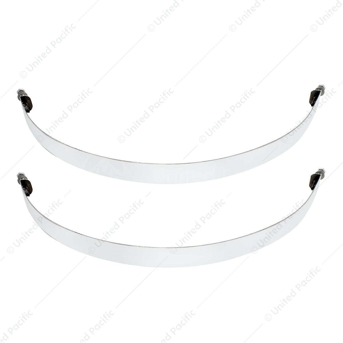 304 Stainless Steel Air Tank Straps For 9-3/4" Round Air Tank (Pair)