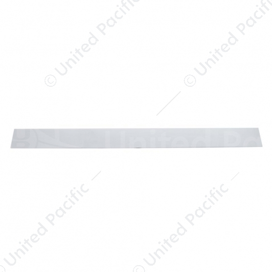 2" X 24" Stainless Top Mud Flap Plate - Welded Stud