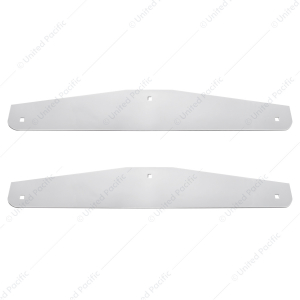 24" x 4" Stainless Steel Bottom Mud Flap Plate - Bolt Thru
