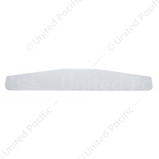 4" X 24" 304 Stainless Standard Bottom Mud Flap Plate - Welded Stud