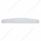 4" X 24" 304 Stainless Standard Bottom Mud Flap Plate - Welded Stud