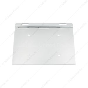 Stainless 1 License Plate Holder With Hinge