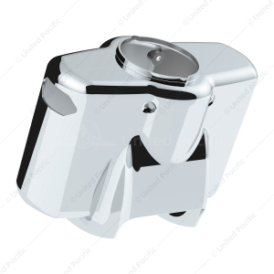 Chrome Plastic Upper Steering Column Cover For Peterbilt 379/378 (1998-2005), 335 (2005-2010), 330 (