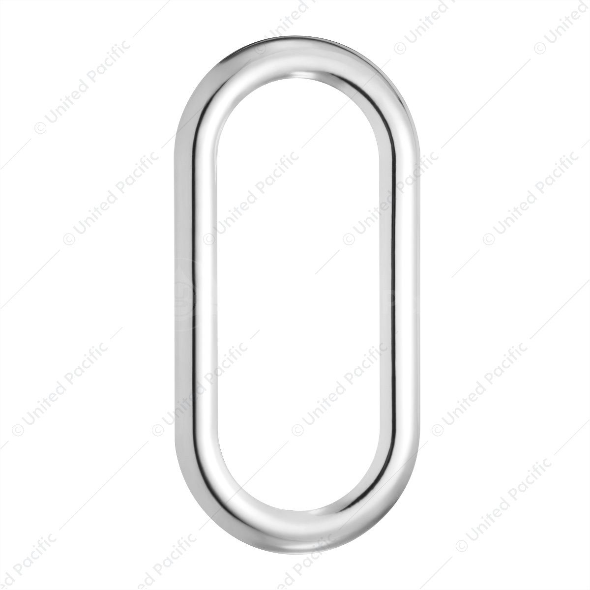 Peterbilt Stainless Oval Window Trim