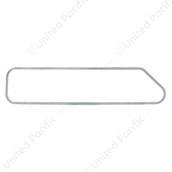 Stainless Steel Upper Sleeper Window Trim For Kenworth (Bulk) - Driver