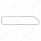 Stainless Steel Upper Sleeper Window Trim For Kenworth (Bulk) - Driver