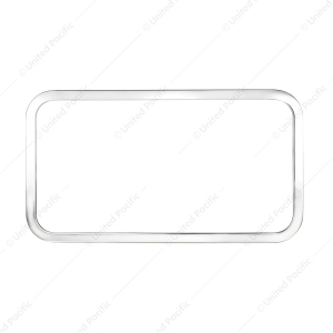 Peterbilt Stainless Rear Sleeper Window Trim (Bulk)