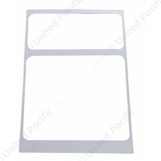 Stainless Steel Lower Center Console Trim For Freightliner