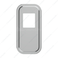 Peterbilt Stainless Steel Shift Plate Cover - Short Hood