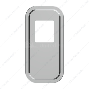 Peterbilt Stainless Steel Shift Plate Cover - Short Hood