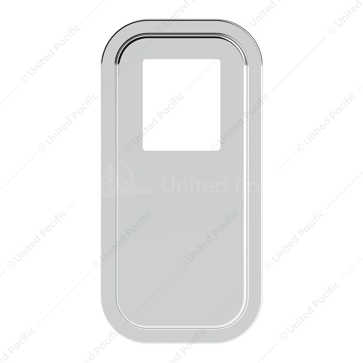 Peterbilt Stainless Steel Shift Plate Cover - Extended Hood