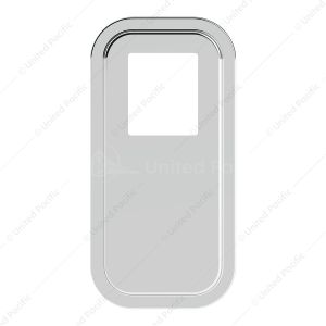 Peterbilt Stainless Steel Shift Plate Cover - Extended Hood