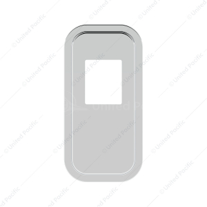 Peterbilt Stainless Steel Shift Plate Cover - 5-3/4" x 4-3/4" Opening