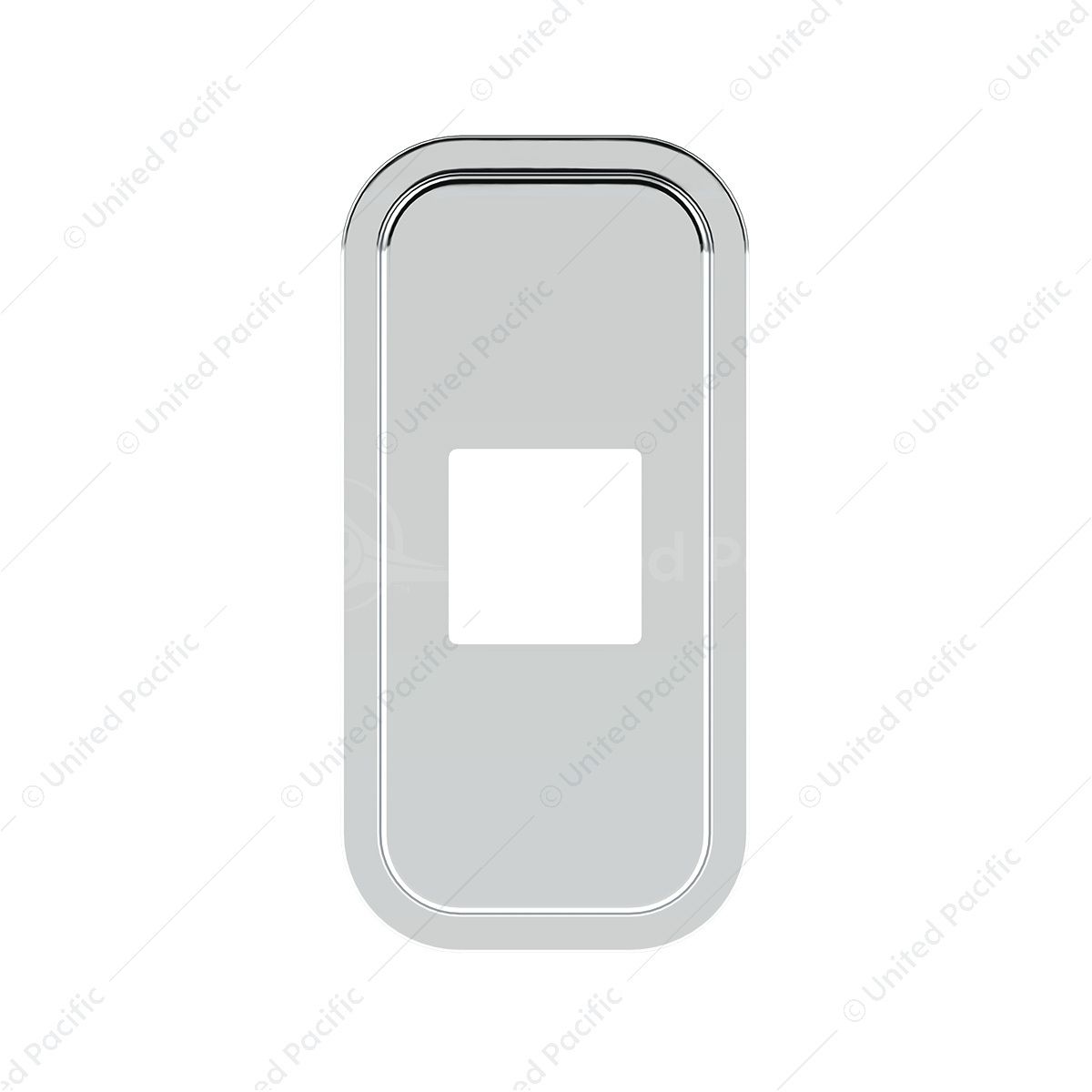 Peterbilt Stainless Steel Shift Plate Cover - 4-7/8" x 4-13/16" Opening