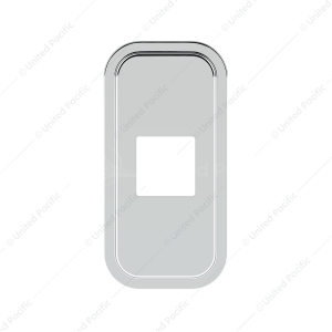 Peterbilt Stainless Steel Shift Plate Cover - 4-7/8" x 4-13/16" Opening