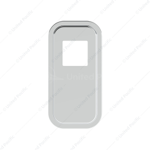 Peterbilt Stainless Steel Shift Plate Cover - 4-3/4" x 4-3/4" Opening