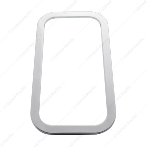 Stainless Steel Exterior View Window Trim For 2005+ Peterbilt