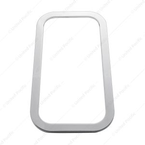 Stainless Steel Exterior View Window Trim For 2005+ Peterbilt