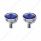5mm CB Mounting Bolt With Blue Crystal (2-Pack)