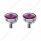 5mm CB Mounting Bolt With Purple Crystal (2-Pack)