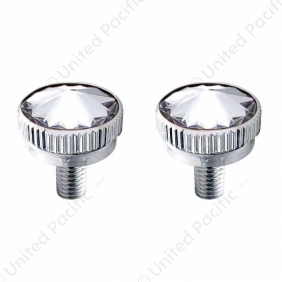 6mm CB Mounting Bolt With Clear Crystal (2-Pack)