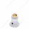 CB Channel Knob - Amber Crystal