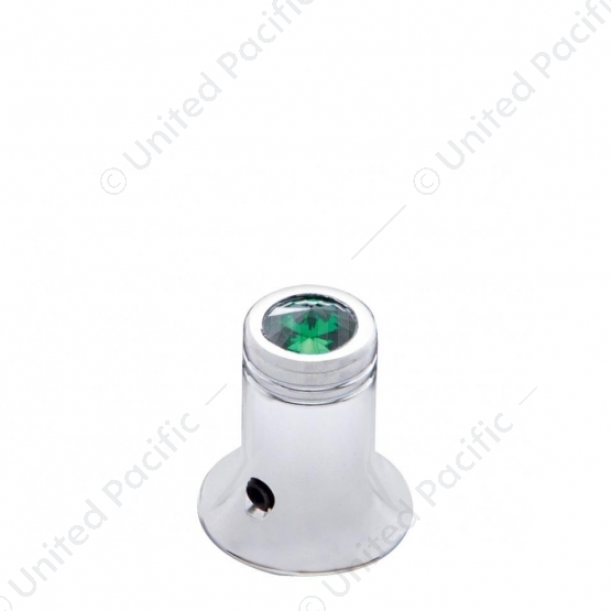 CB Channel Knob - Green Crystal