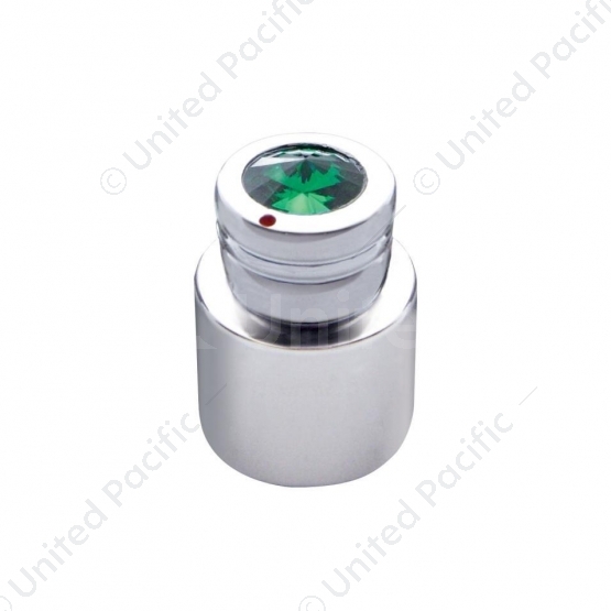 CB On/Off/Volume/Squelch Knob - Green Crystal