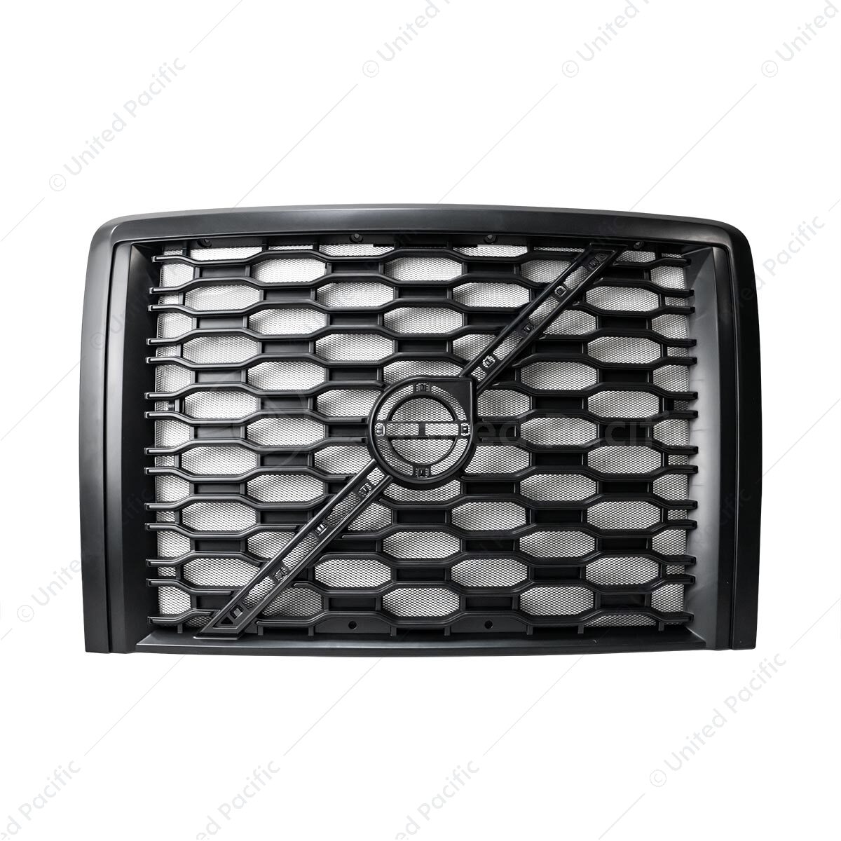 truck.upauto.com: Grille With Bug Screen For 2018-2024 Volvo VNL