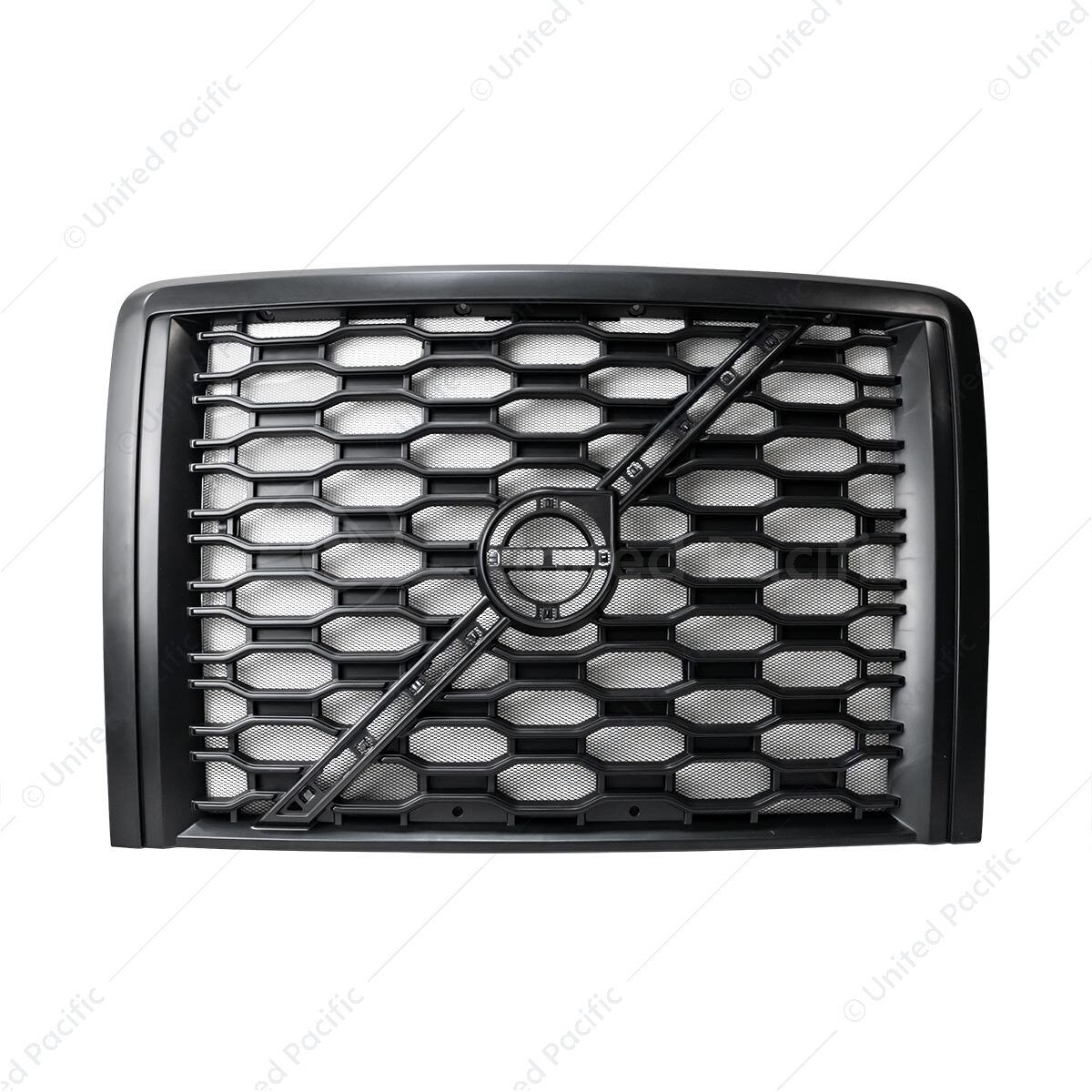 Grille With Bug Screen For 2018-2024 Volvo VNL-Black