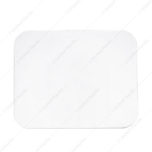Stainless Steel 4"x 5" Permit Sticker Plate With Adhesive
