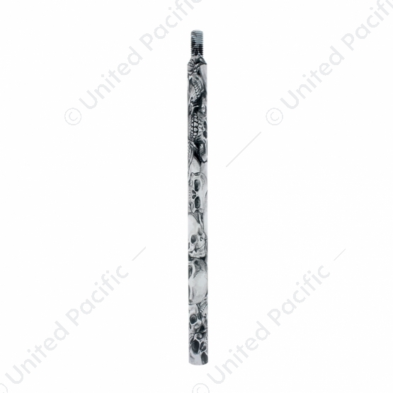 9" Skull Pattern Shifter Shaft Extension