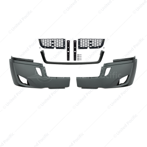 5-Piece Bumper Kit For 2018-2024 Freightliner Cascadia