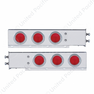2" Bolt Pattern Stainless Spring Loaded Light Bar With 6X 4" Lights (Pair)