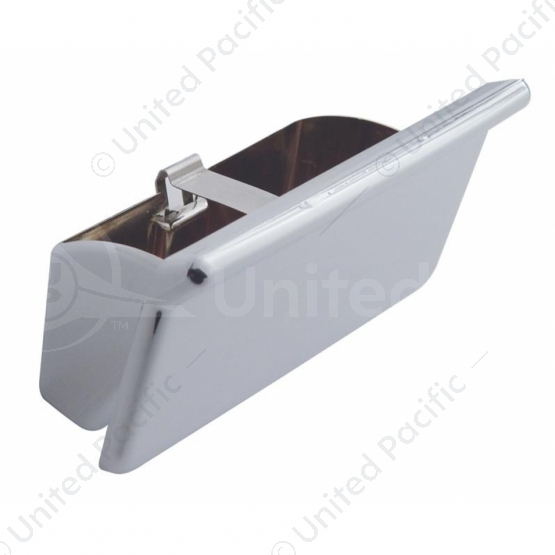 Chrome Plastic Ash Tray For 2005 & Older Peterbilt