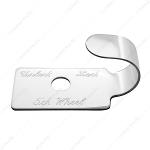 Peterbilt 379 Stainless Switch Guard Without Holding Nut - Fifth Wheel