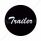 "Trailer" Aluminum Air Valve Knob Sticker Only - Black