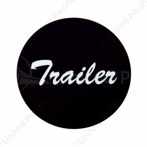 "Trailer" Aluminum Air Valve Knob Sticker Only