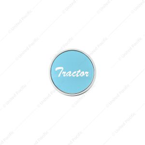 Aluminum Screw-On Air Valve Knob With Tractor Script Sticker