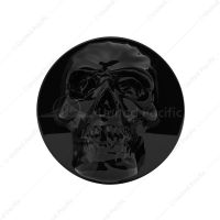 Skull Air Valve Knob - Black