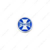 "Tractor" Deluxe Air Valve Knob - Blue Maltese Cross Sticker