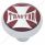 "Tractor" Deluxe Air Valve Knob - Red Maltese Cross Sticker