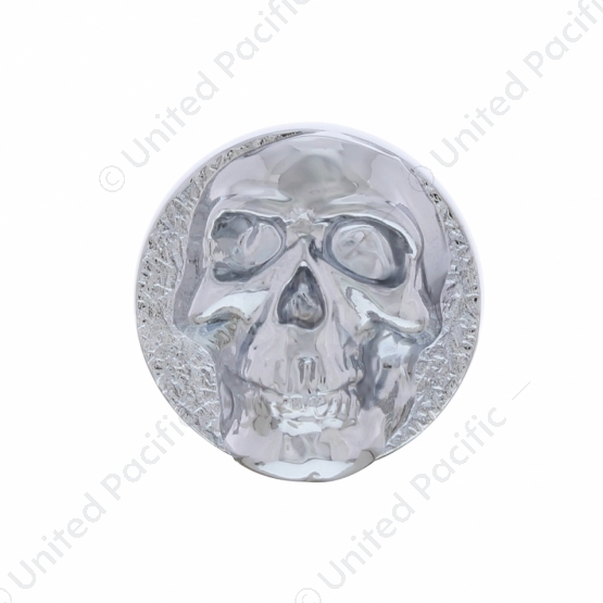Chrome Skull Dash Knob